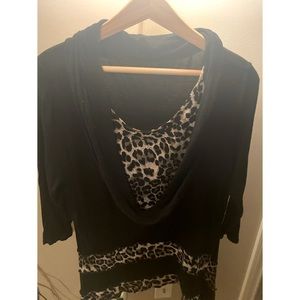 Cheetah blouse